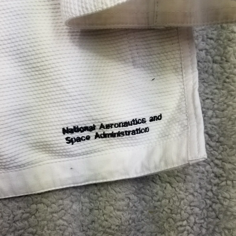 Jiu jitsu Gi Sanabul NASA A0 RARE White Space MMA TOP ONLY SEE DESC